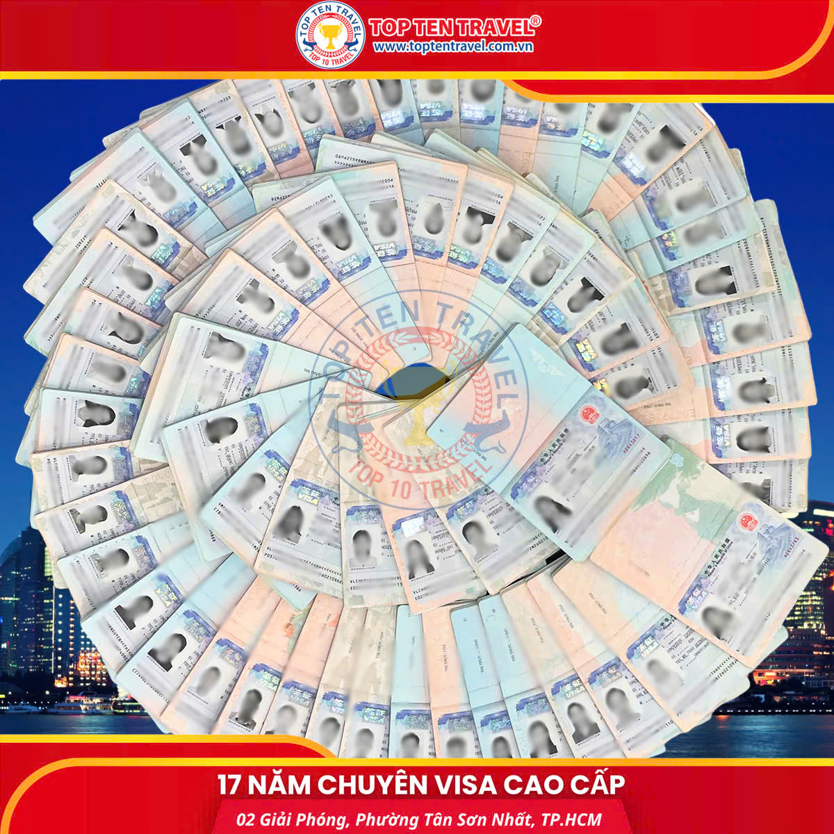 Visa thực tế